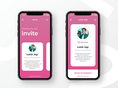 Two Dribbble invites