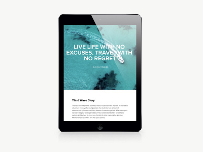 Third Wave - Responsive Site