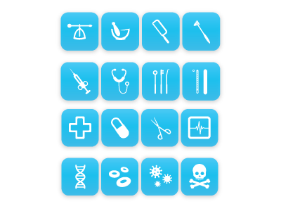 Medical icons. cool current icons illustrator medical vector vintage