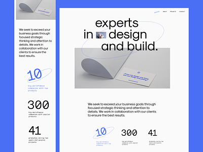 Creative agency agency branding clean concept creative design landing minimal typography ui ux vector web website