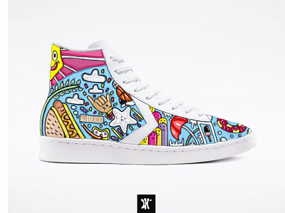 Contest fro Converse X JDSports - Custom Shoe 2020 branding cartoon converse custom custom type design illustration logo shoe sneakers summer