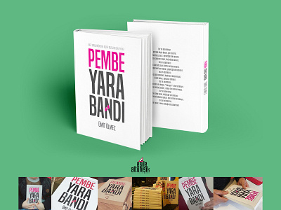 pembe yarabandı / book cover