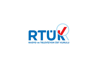 logo • radio and television supreme council • RTÜK audit audit logo blue illustrator logo radio rtük logo television vector