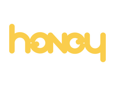 Honey Ambigram Logo - Rebound