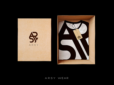 ARSY WEAR logo photoshop брендинг графический дизайн дизайн студия дизайна