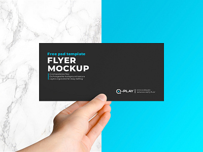 Flyer mockup free free mockup бесплатные мокапы графический дизайн дизайн студия дизайна