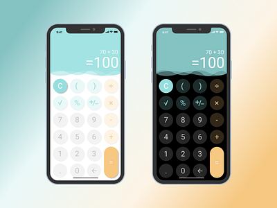 004 Calculator calculator dailyui dailyui004 mobile ui