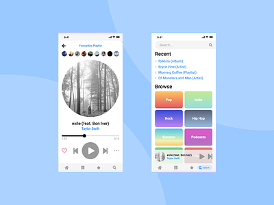 009 Music Player app dailyui dailyui009 music app music player ui