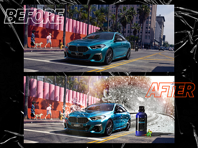 BMW Photo Manipulation bmw car colorndrive manipulation photo manipulation photoshop ps