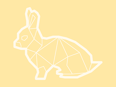 Easter bunny! cute easter easter bunny graphic design happy easter illustration