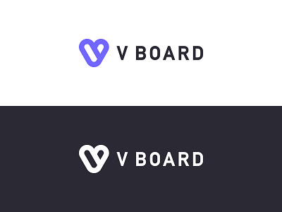 V Board branding design icon illustration logo vector