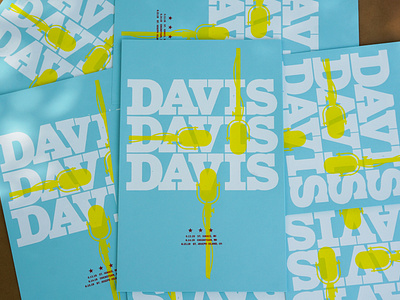 Davis Davis Davis LE Poster