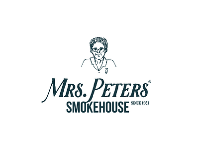 Logo Refresh for Mrs. Peters branding design illustration logo typography