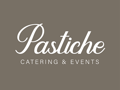 Pastiche Branding branding design illustration logo typography
