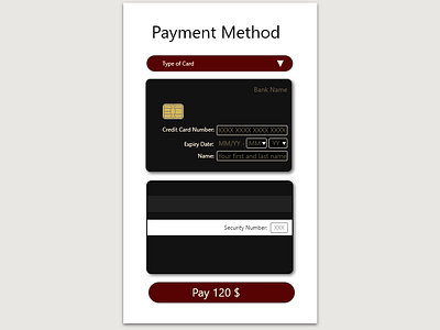 Credit Card Payment DailyUI002