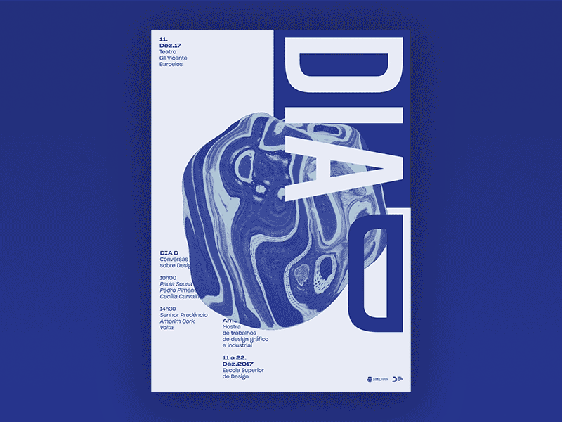 Dia D: Design Talks — Motion Poster