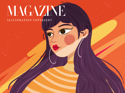 Magazine6 design illustration