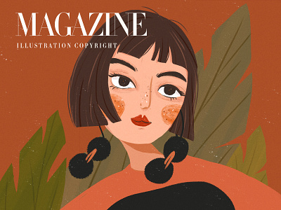 Magazine7 design illustration