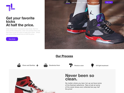 Refreshed Shoe Shop web web deisgn web design website