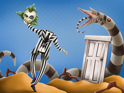 Beetlejuice. Beetlejuice. Beetlejuice.