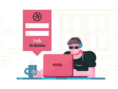 My first dribbble shot