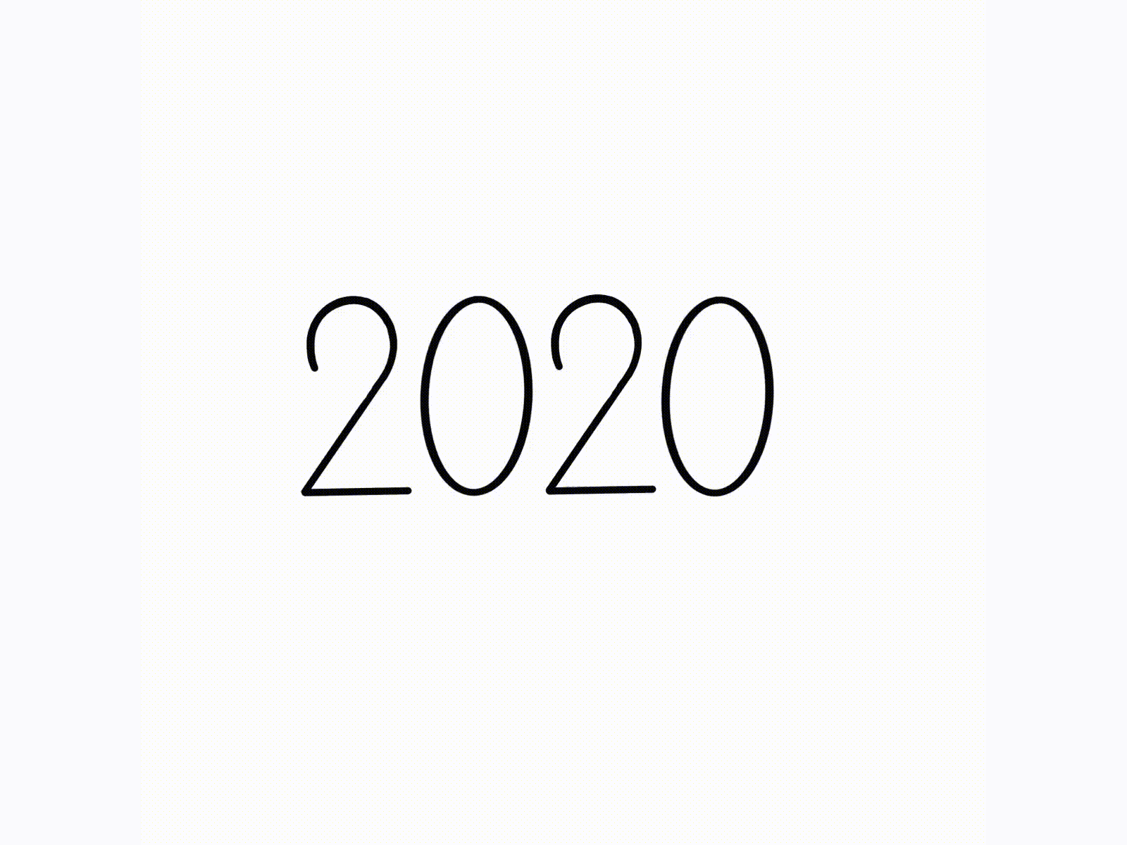 as we said goodbye to 2020 welcome to 2021 2021 animation design happynewyear illustration minimal
