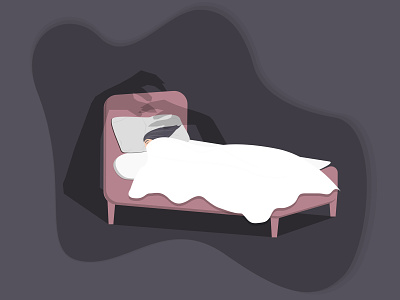 skoopy under bed bed challenge illustraion illustrator spooky spooky season weekly weekly warm-up weeklywarmup