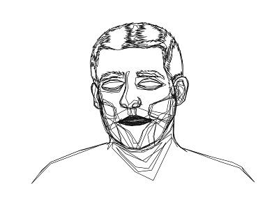 self portrait beginner character illustration outline pen tool selfportrait