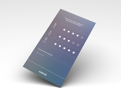 Ratings Page app blur clean clear feedback icon ios ios7 line mobile survey