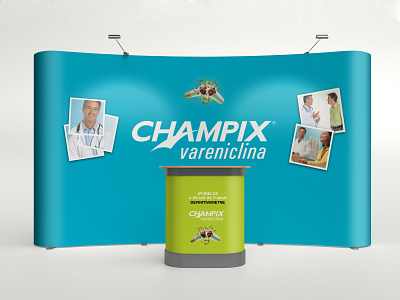 Event booth for Champix - Pfizer