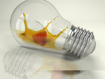 Light Bulb branding design graphic design photoshop