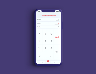 Calculator #DailyUI 004 calculator clean design ui ui design