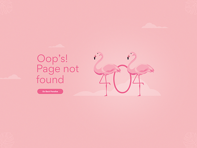 404 Page #DailyUI 008 clean design graphic design illustration ui ux ui design
