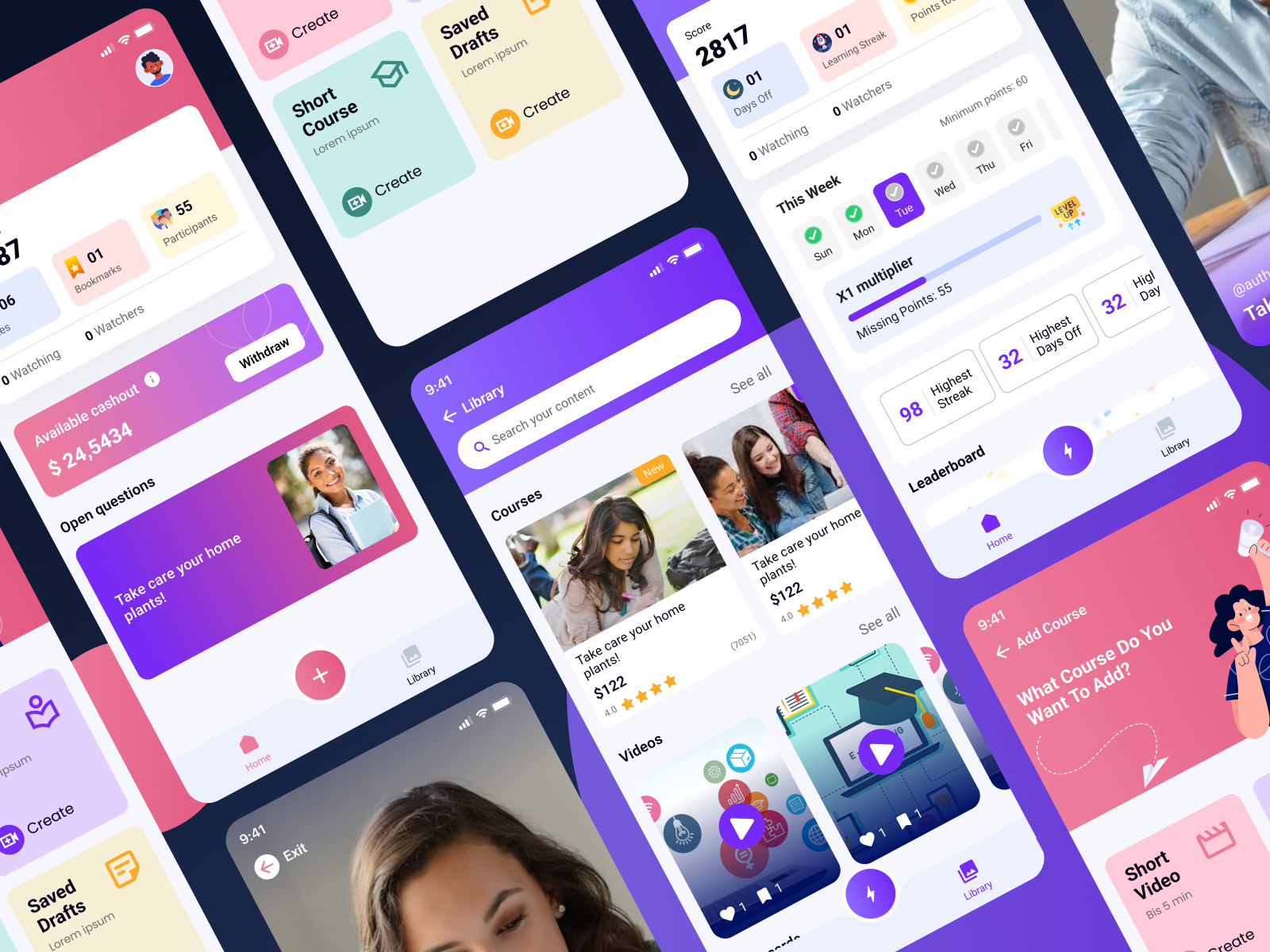 Gamified EdTech, Educational App App UXUI by Asiq M. for Netro Creative ...