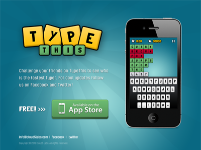 TypeThis Website app game ios iphone mobile typethis website
