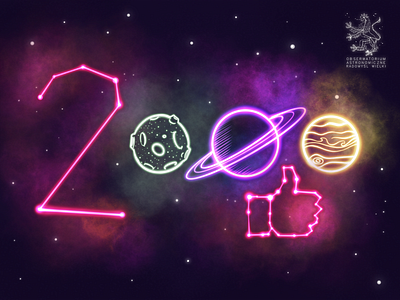 2000 likes celebration astronomy cosmos illustrator space