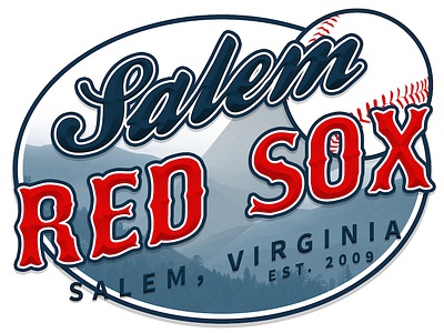 Salem Red Sox Logo v2 baseball logo red sox roanoke roanoke virginia salem salem red sox salem virginia team virginia