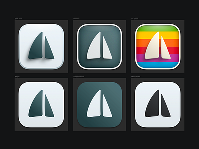 Big Sur Mail Pilot icons