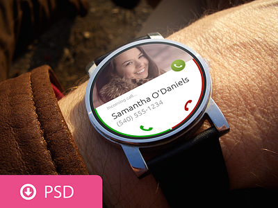 Android Wear PSD Template 360 android download moto psd smartwatch template ui watch wear