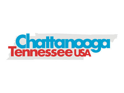 Chattanooga, Tennessee! chattanooga city draplin state tennessee usa