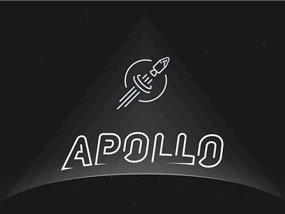Zodiacal light poster with Apollo brand apollo brand brand design brand identity branding branding design logo logotype mark poster typograhy