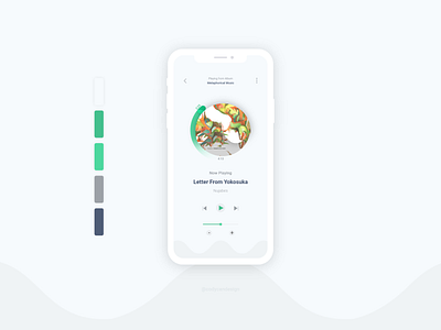 Music Player Daily UI dailyui dailyuichallenge design music app ui