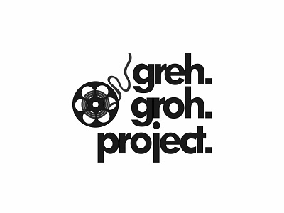 GREH GROH PROJECT design dundutdesain flat logo logo a day minimal