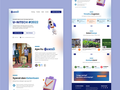 Technology Innovation Competition - Landing Page UNITECH