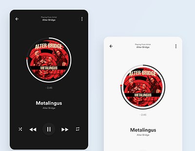 Music Player Concept challenge music app music player ui uidesign