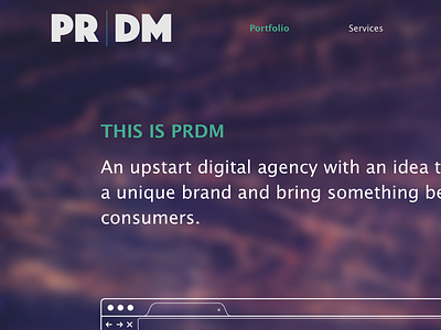 Carpe PRDM branding design layout website