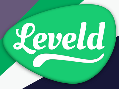 Leveld Ad Network color design icon logo typography