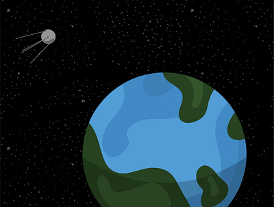 Interactive Space art design flat icon illustration illustrator minimal vector web website