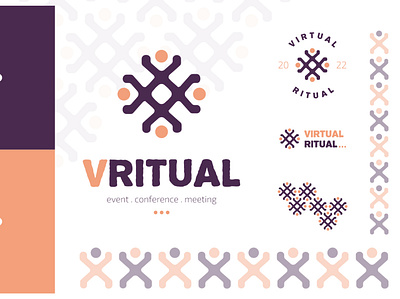 VirtualRitual brand branding creative design graphicdesigner illustration logo logo design logodesign logodesigner logotype