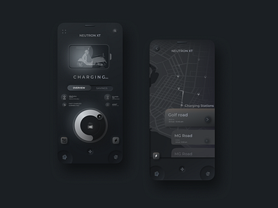 Neutron E-scooter App by Akshay Verma on Dribbble